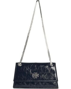 Tory Burch Mini Kira Turnlock Shoulder Bag - Blue