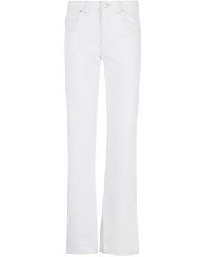 Isabel Marant Jean À Coupe Évasée - White