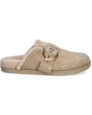 Blauer Glade Buckle-Detail Loafers - White