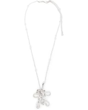 YVMIN Collana Con Decorazione - Bianco