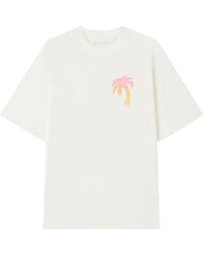 Palm Angels I Love Pa Printed T-Shirt - White