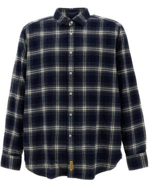 B.D. Baggies Check-Pattern Long-Sleeve Shirt - Blue