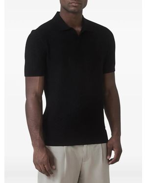 Mauvais Knitted Short-Sleeve T-Shirt - Black