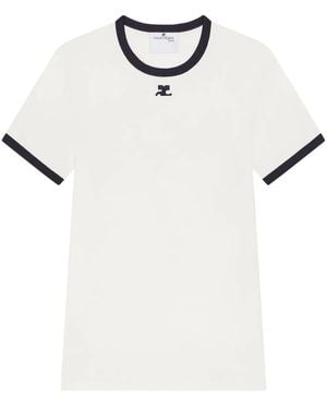 Courreges T-Shirts And Polos - White