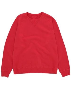 Fortela Harvard Raglan-Sleeve Sweatshirt - Red