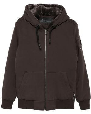 Moose Knuckles Classic Bunny Hooded Zip Jacket - Black
