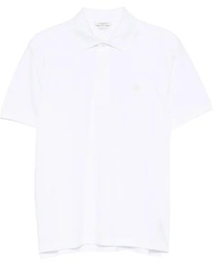 Jacob Cohen Poloshirt Met Geborduurd Logo - Wit