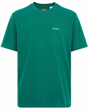 Supreme Pocket-Detail T-Shirt - Green