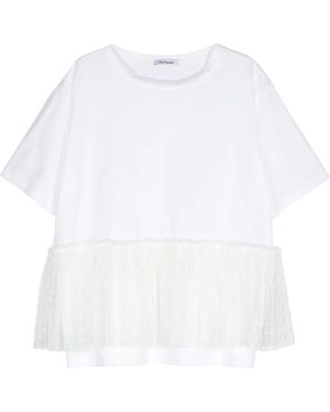 Parlor T-Shirt Groove - Bianco