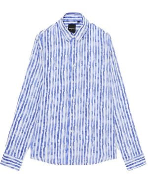 Patrizia Pepe Striped Shirt - Blue
