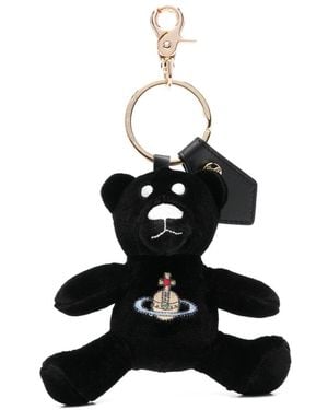 Vivienne Westwood Teddy Bear Charm - Black