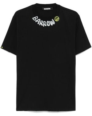 Barrow Logo-Print T-Shirt - Black