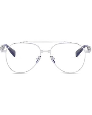 Balmain Klassische Pilotenbrille - Mettallic