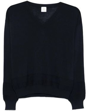 Eleventy Pullover Mit V-Ausschnitt - Schwarz