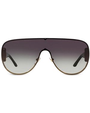 Versace 'Medusa' Aviator Sunglasses - Grey