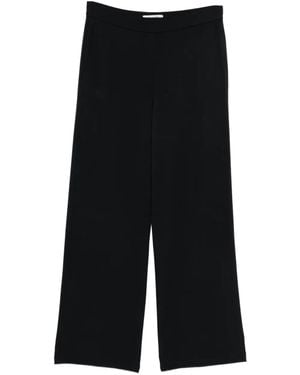 Marc O' Polo Side-pocket palazzo pants - Negro