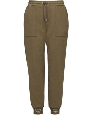 MCM Ponte Jogginghose mit Logo - Grün