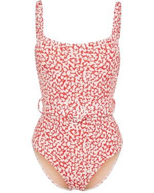Evarae Cassandra Floral Swimsuit - Red