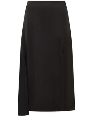 Jil Sander Gonna 62 Midi Skirt - Black