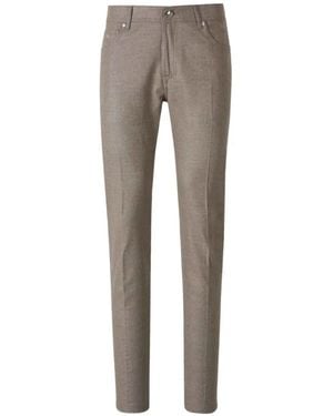 Marco Pescarolo Logo-Patch Jeans - Grey