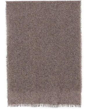 Faliero Sarti Alberto Frayed Scarf - Brown