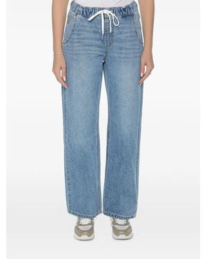One Teaspoon Roadhouse Drawstring-Waist Jeans - Blue