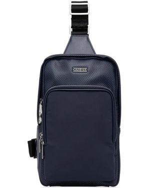 Guess Boston Sling Backpack - Blue