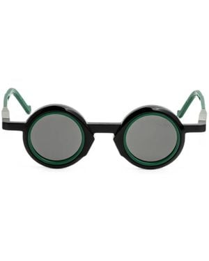 VAVA Eyewear Round-Frame Sunglasses - Black
