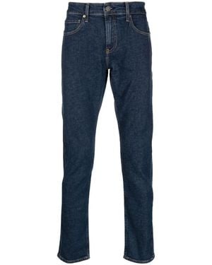 Calvin Klein Mid-Rise Slim-Fit Jeans - Blue
