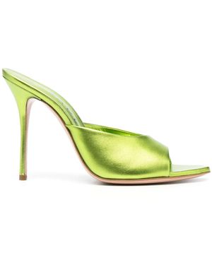 Casadei Julia Ilary Flash Sandals - Green