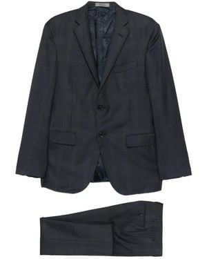Corneliani Notched-Lapels Two-Piece Suit - Black