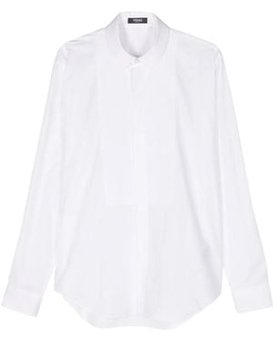 Versace Camicia Con Inserti - Bianco