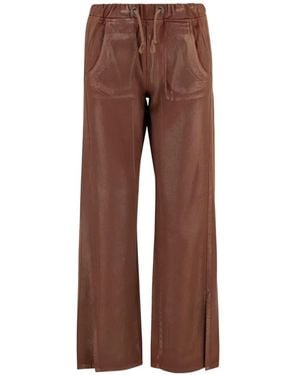 DON'T @ ME Straight Jeans - Brown