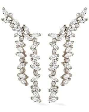 Lark & Berry 14Kt Veto Diamond Earrings - White