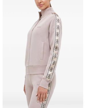 Guess Side-Logo Tape Sweatshirt - Pink