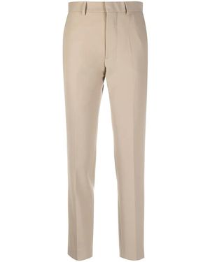 Ami Paris Straight-Leg Tailored Trousers - Natural