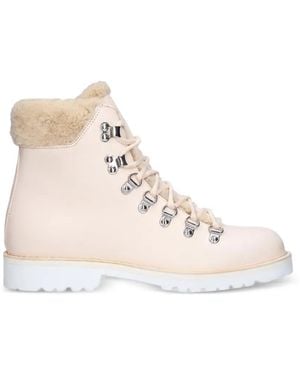 Fracap Explorer Ankle Boots - Natural