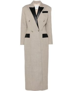Nanushka Ferris Coat - Natural