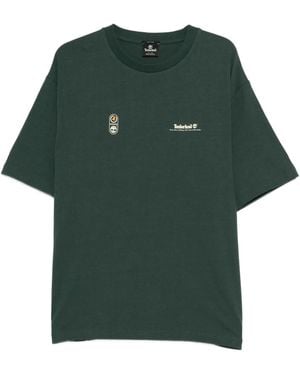 Timberland Logo-Print T-Shirt - Green