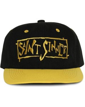 SAINT Mxxxxxx Casquette À Broderies - Black