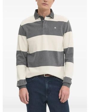 Hackett ロングスリーブ ポロシャツ - グレー