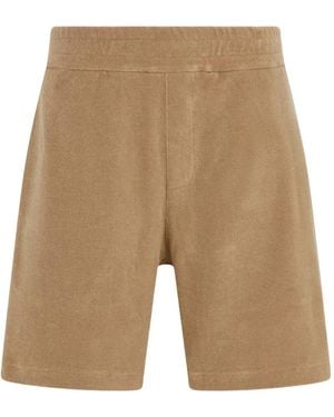 Ferragamo Monogram Shorts - Natural
