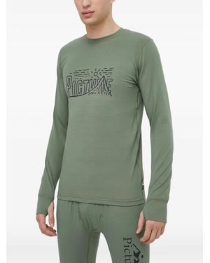 Picture Camiseta Con Logo Estampado - Verde
