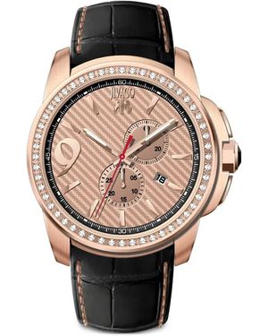 Jivago Gliese Crystal-Embellished 43Mm Watch - Grey