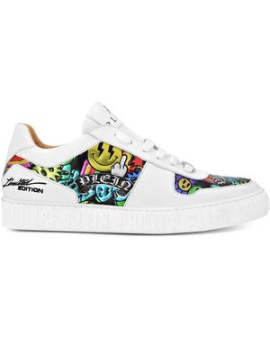 Philipp Plein ロートップ スニーカー - ホワイト