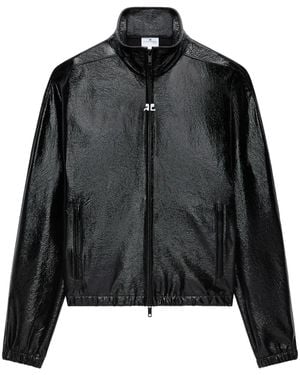 Courreges Vinyl Jacket - Black