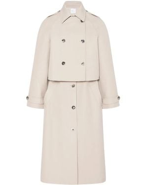 Rosetta Getty Trenchcoat Mit Abnehmbarem Einsatz - Natur