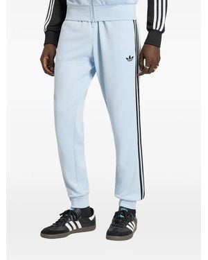 adidas Sst Logo-Detail Track Pants - Blue