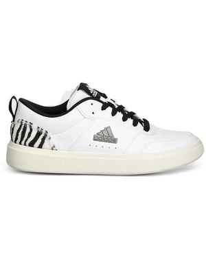 adidas Park St Zebra-Print Lace-Up Trainers - White