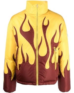 Palm Angels X Moncler Clancy Padded Jacket - Orange